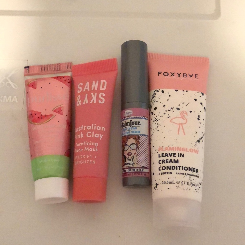 Purlisse/ sand & sky / The Balm & Foxybae bundle